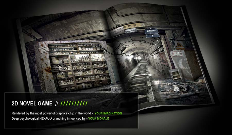 Illustration for article titled Post-Apocalyptic Interactive Novel Funded At Kickstarter